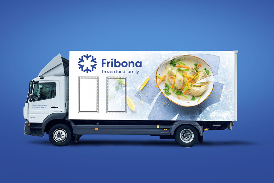 Fribona, frozen food family: new look!