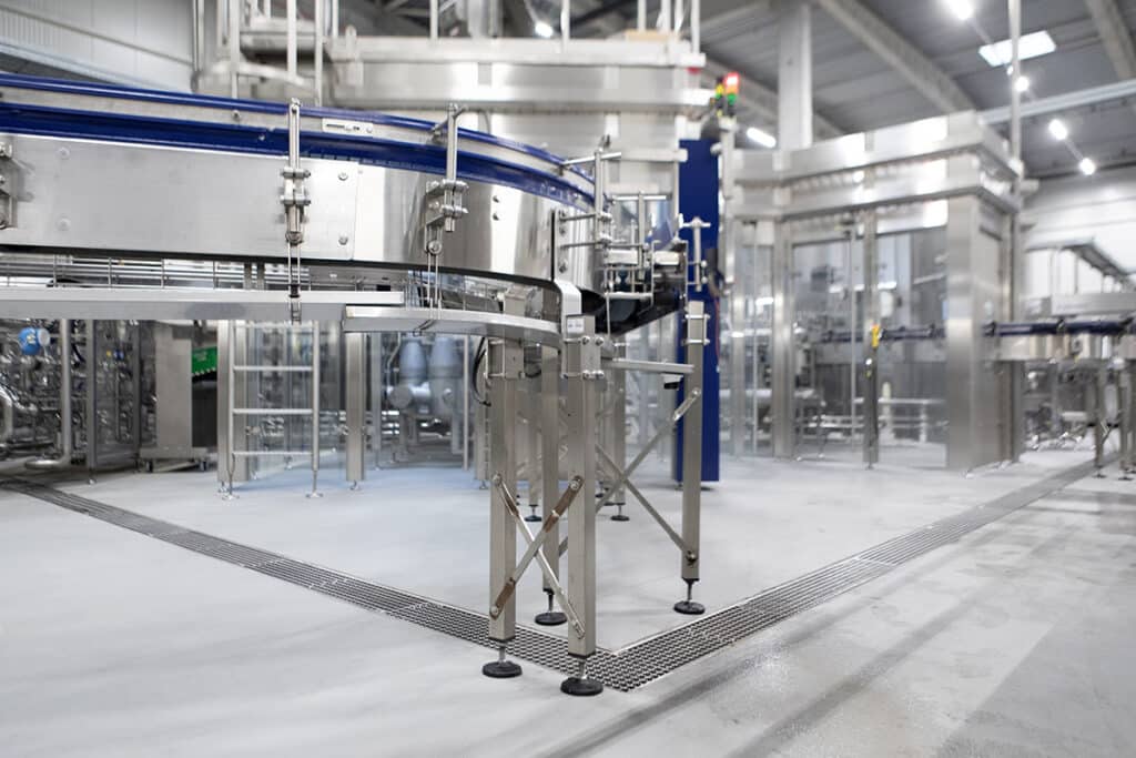 Hygiène et efficacité de l’évacuation des eaux dans toute la brasserie