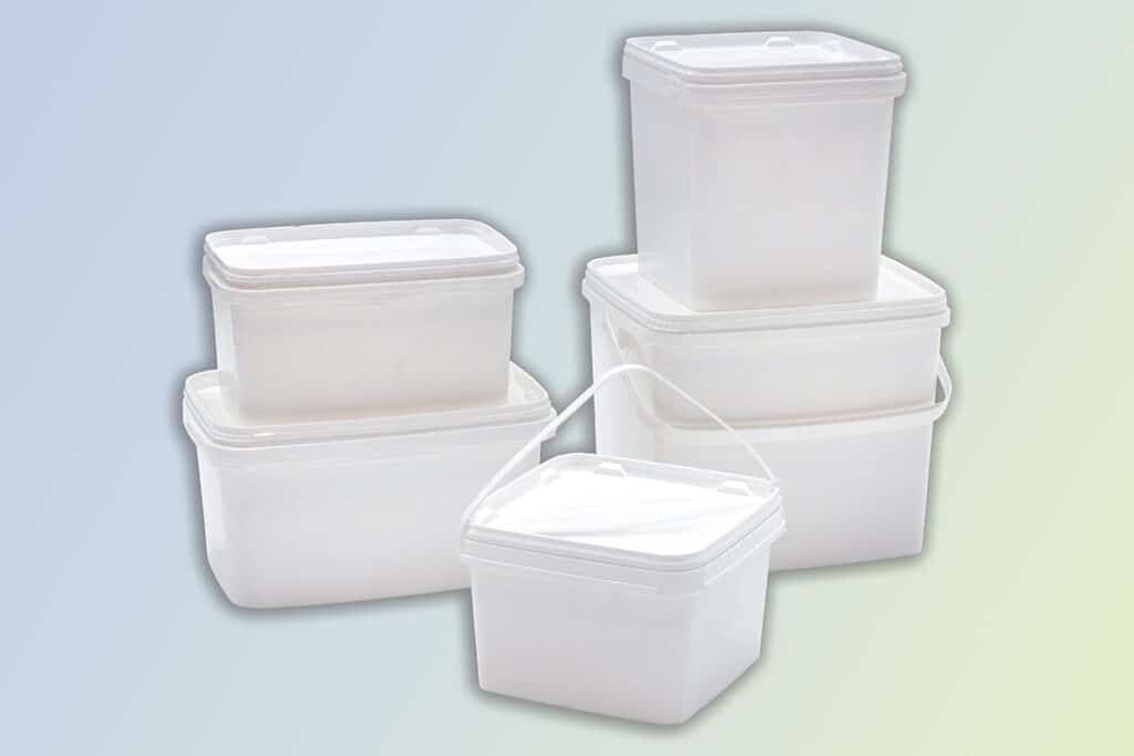 Poignée bien pensée pour les seaux d'emballage 2