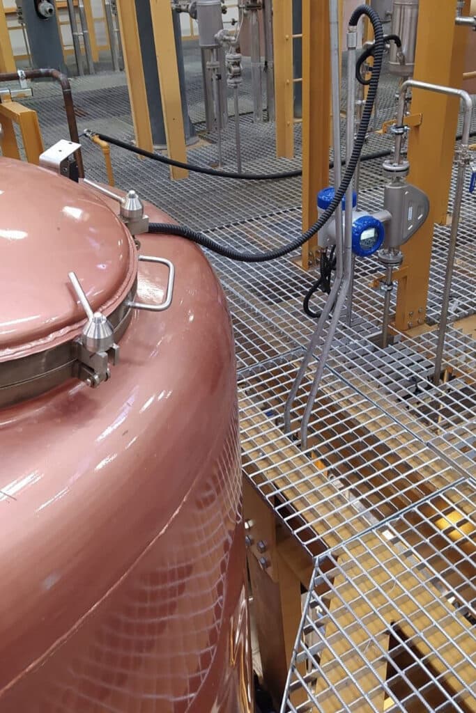 Mesure du débit et de la concentration d'alcool dans la production de raki 2