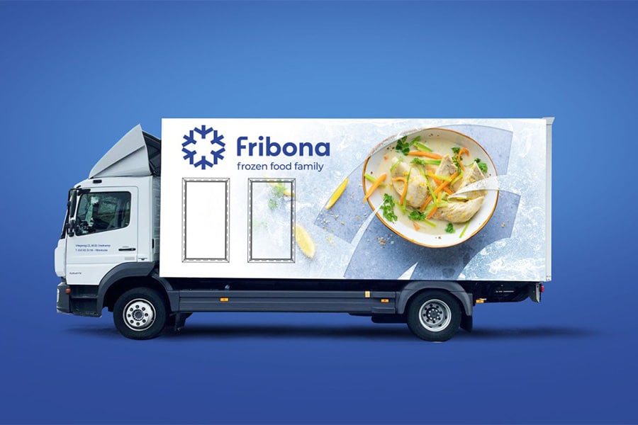 Fribona, frozen food family in een nieuw jasje!