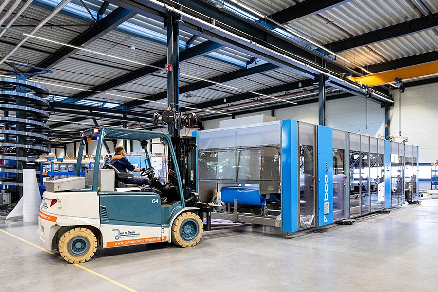 Machines laat je beter door een expert transporteren