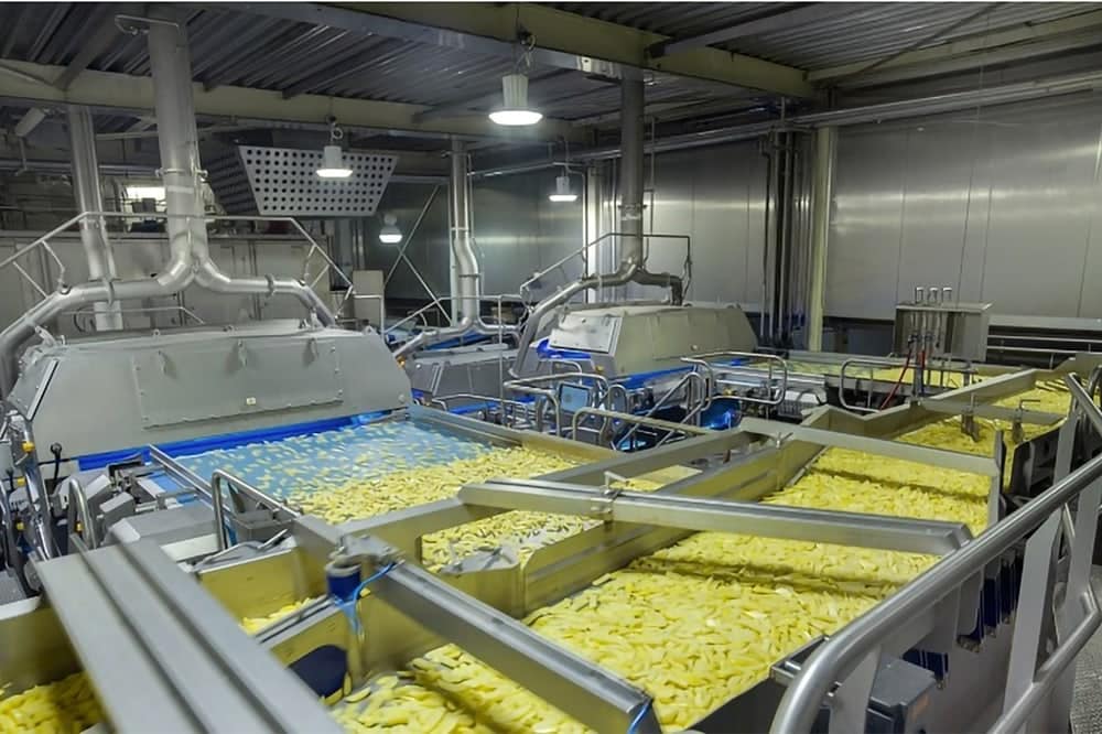 Vochtsensoren essentieel bij industrieel drogen  aardappelgerechten