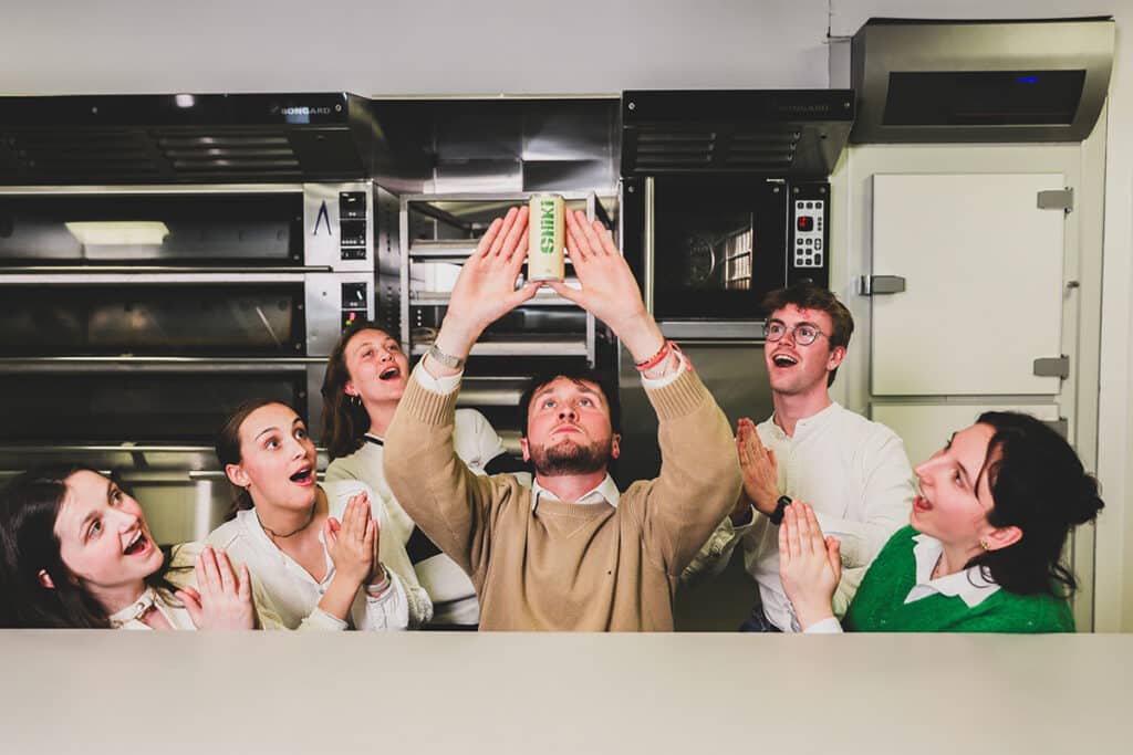 Studenten Haute École Charlemagne ontwikkelen innovatief én inclusief ijshoorntje