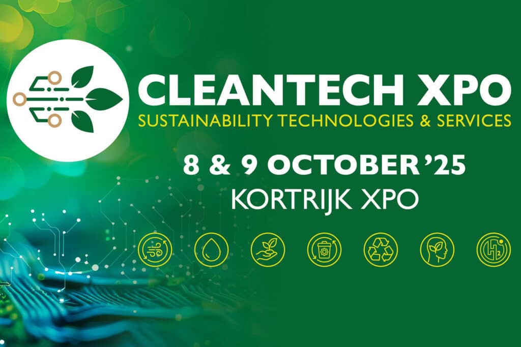 CleanTech Xpo 2025: nieuw evenement met focus op duurzaamheid in bedrijfsvoering op 8 & 9 oktober in Kortrijk Xpo