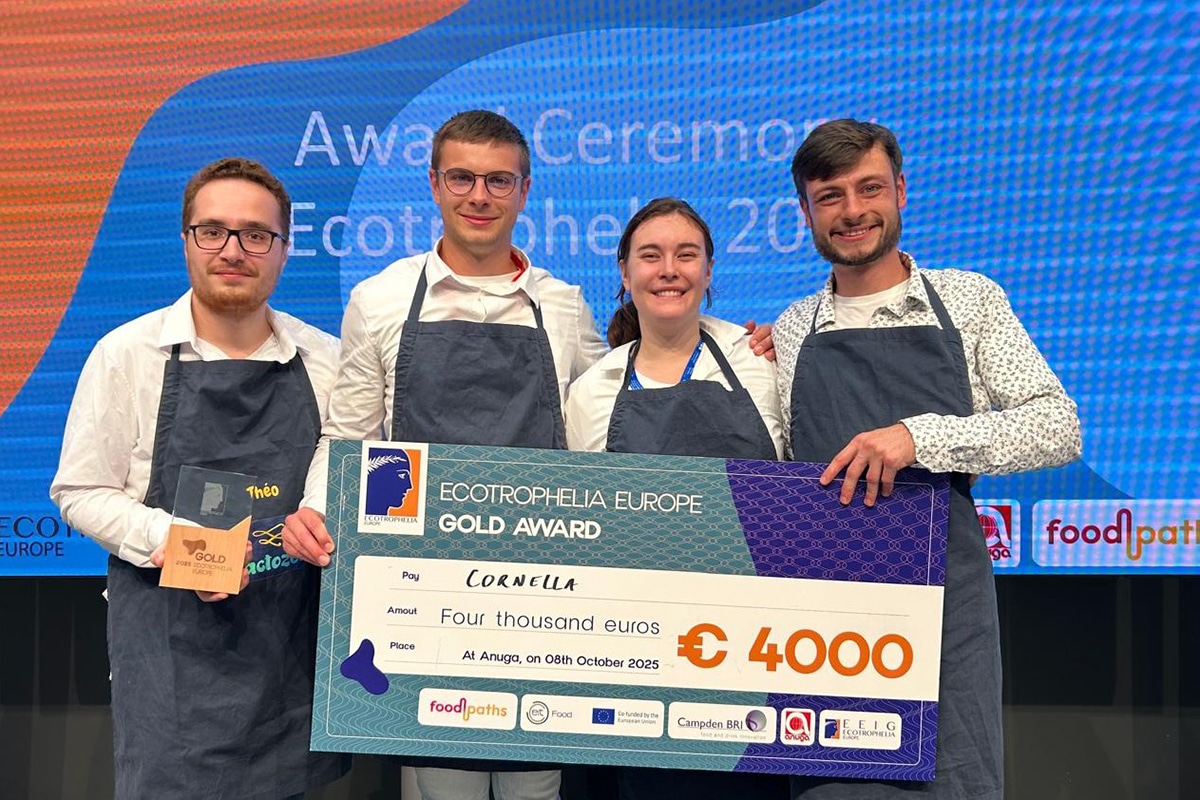 Belgisch studententeam wint Europese innovatieprijs met inclusief ijshoorntje Cornella 4