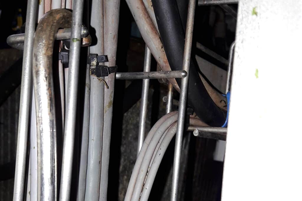 Voedselveilige montage van kabelgoten en kabelladders 4