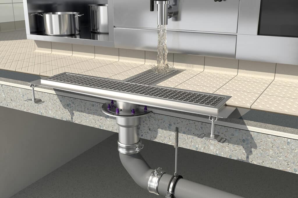 Afwatering in grootkeukens: geen ruimte voor compromissen 1